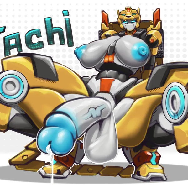 tachy (metal cardbot) (metal cardbot) created by albinionart