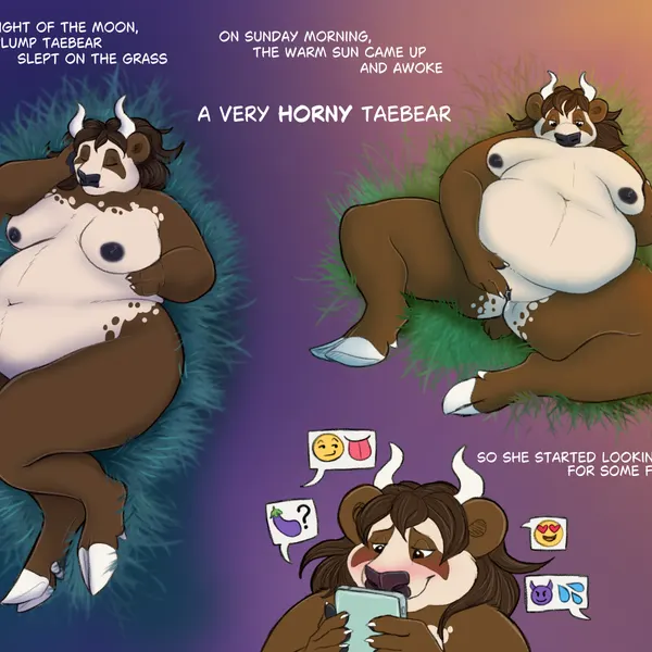 taebear created by palehorntea