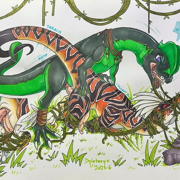 talon (primal rage) created by dyloteryx
