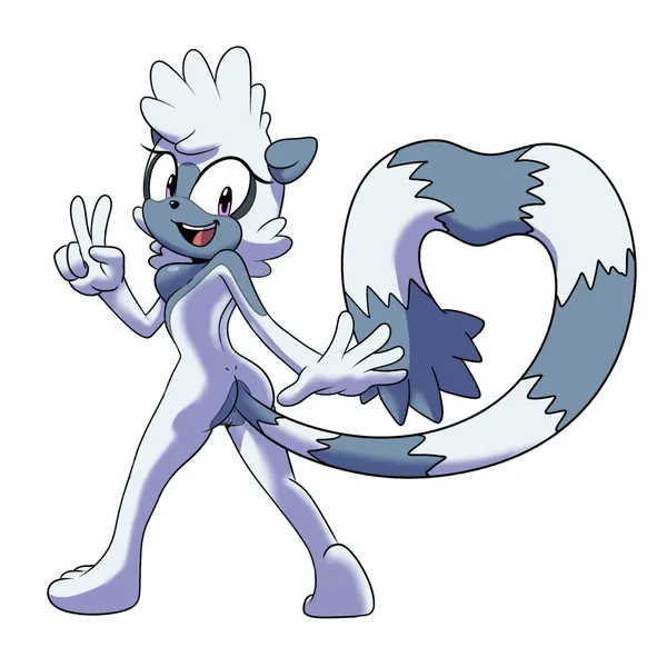 tangle the lemur (idw publishing, sega) created by cintra (artist)