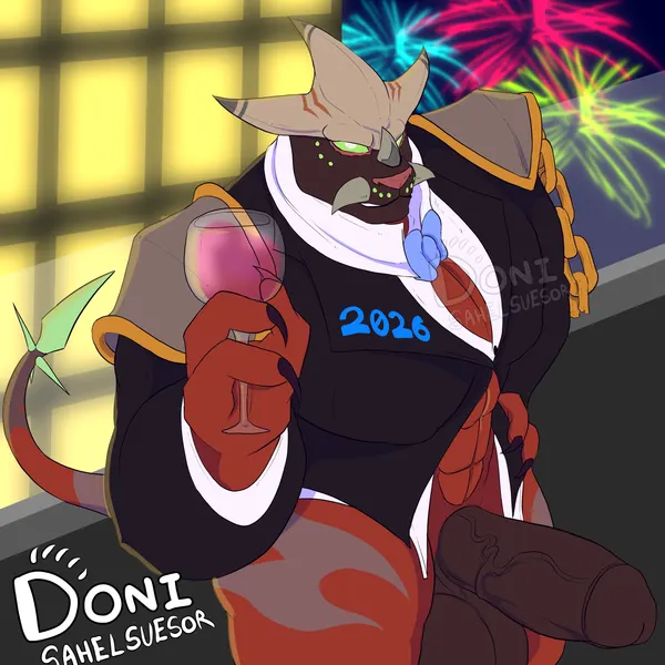 tatsurion the unchained (mythology, new year) created by donisette