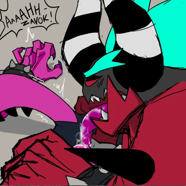 the deadly six, zavok, zazz (asian mythology, east asian mythology) created by spiceskeleton