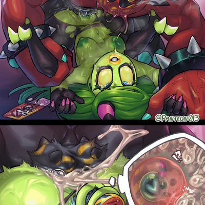 the deadly six, zavok, zeena (sega, sonic the hedgehog (series)) created by panteon013