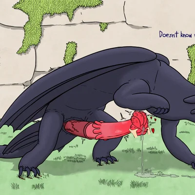 toothless (dreamworks, european mythology) created by reverie (artist)