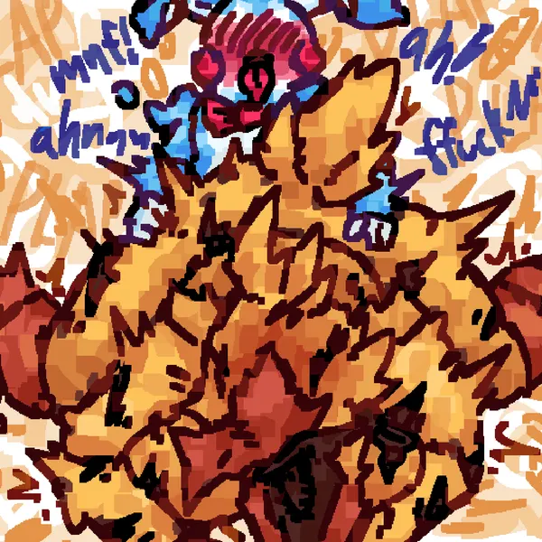 toy bonnie (fnaf), withered chica (fnaf) (five nights at freddy's, five nights at freddy's 2) created by scaliescum