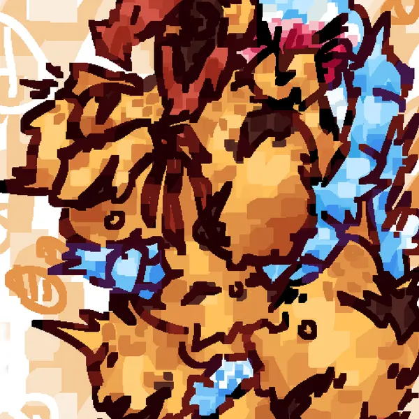 toy bonnie (fnaf), withered chica (fnaf) (five nights at freddy's, five nights at freddy's 2) created by scaliescum