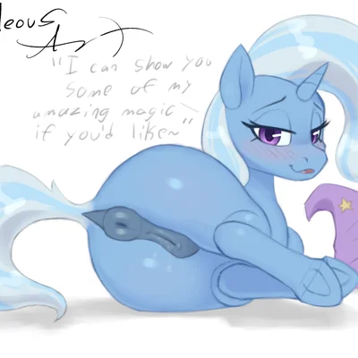 trixie (mlp) (friendship is magic, hasbro) created by marbleous