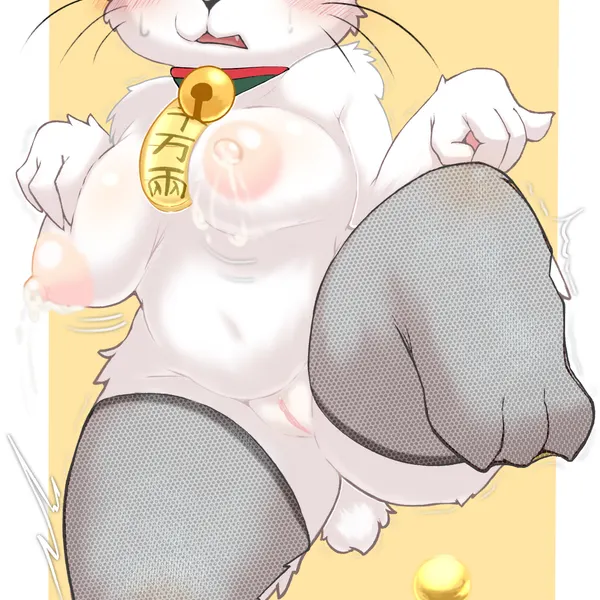 turbo granny (dandadan) (dandadan, maneki-neko) created by milkteafox