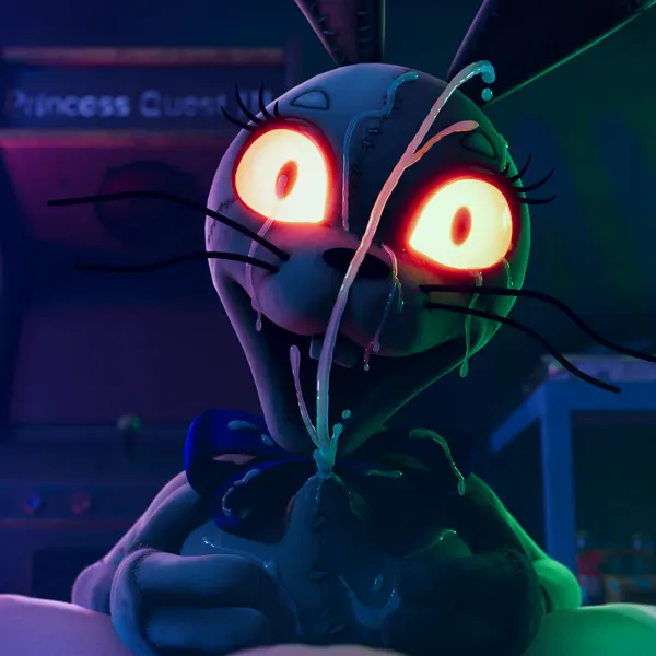 vanny (fnaf) (five nights at freddy's, five nights at freddy's: security breach) created by ashleyorange
