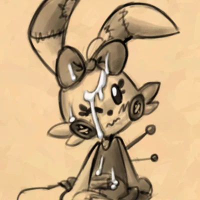 voodoo bunny created by soulcentinel