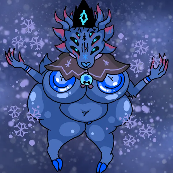yngya (cult of the lamb) (cult of the lamb, massive monster (studio)) created by dahliathefox