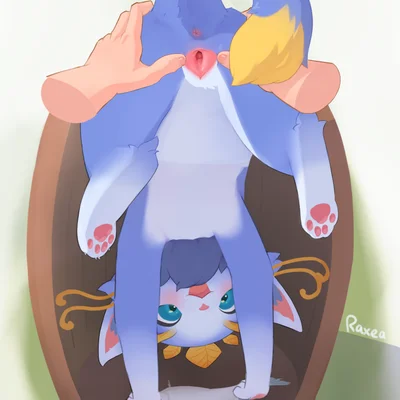 yuumi (lol) (league of legends, riot games) created by raxea