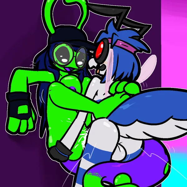 2-d (felino), dj ampie (felino) created by ultilix