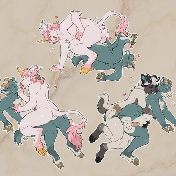 absinthe (thesphur), olive (thesphur), thesphur (thesphur) (mythology) created by kinksiyo