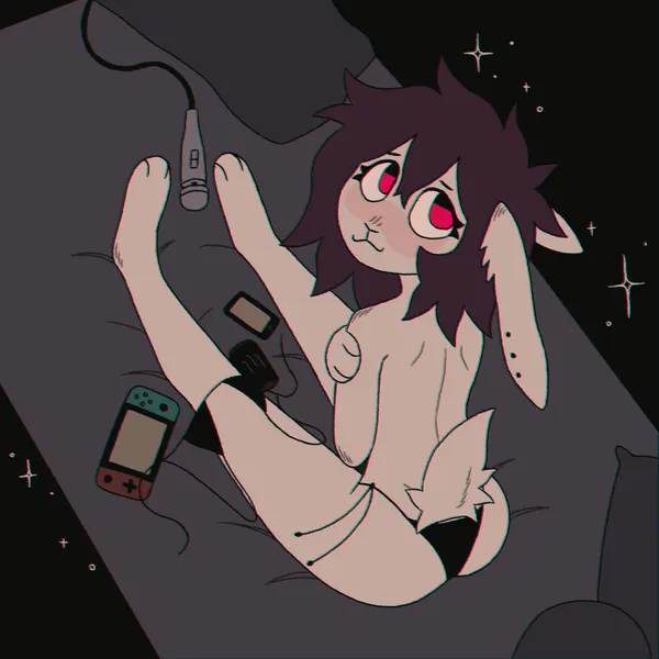 alexa (crischar foxito) (monster energy, nintendo) created by crischar foxito