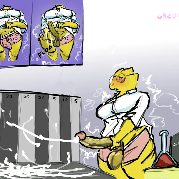 alphys (undertale (series)) created by oregano