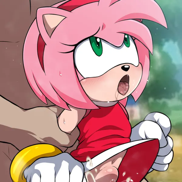 amy rose (sega, sonic the hedgehog (series)) created by ervil derwelt