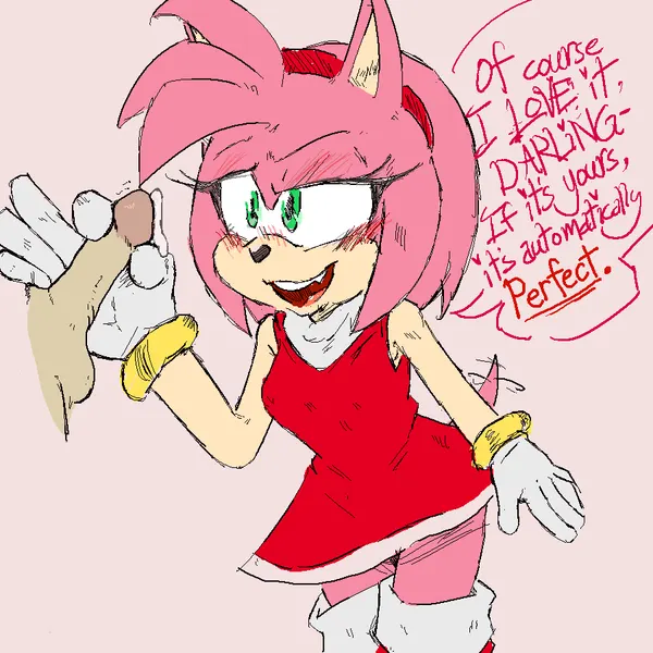 amy rose (sega, sonic the hedgehog (series)) created by ghostspookygoo