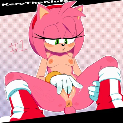 amy rose (sega, sonic the hedgehog (series)) created by kerotheklutz