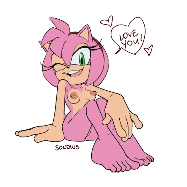 amy rose (sega, sonic the hedgehog (series)) created by somedivs