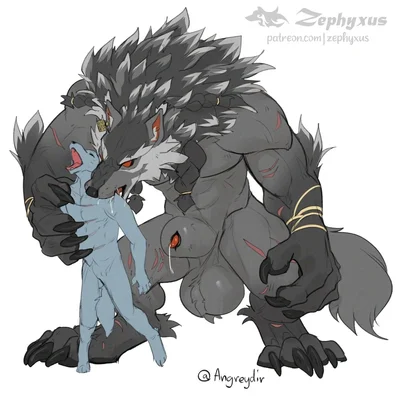 angreydir (mythology) created by zephyxus