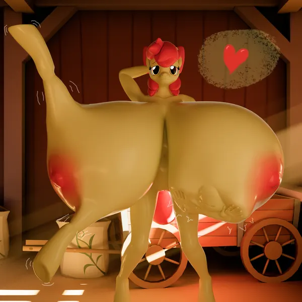 apple bloom (mlp) (friendship is magic, hasbro) created by manks