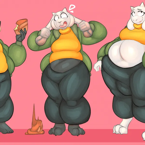 attikipp (character), toriel (undertale (series)) created by attikipp