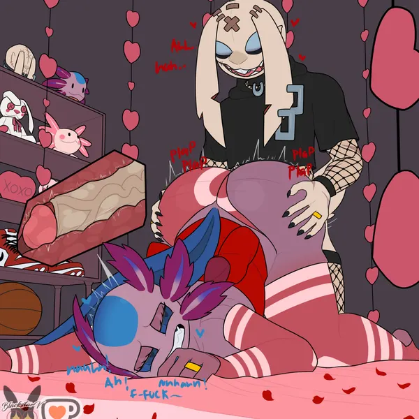 axo (fortnite), nitehare (fortnite) (epic games, fortnite) created by blackstarv