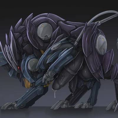 blade wolf (konami, metal gear) created by creepy gun