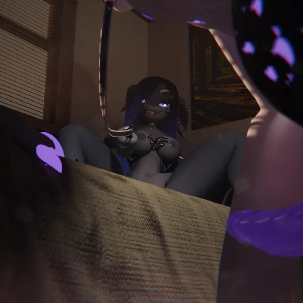 blender (copyright), kinktober created by velura luna