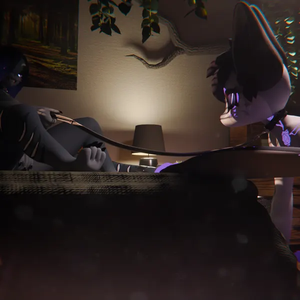 blender (copyright), kinktober created by velura luna