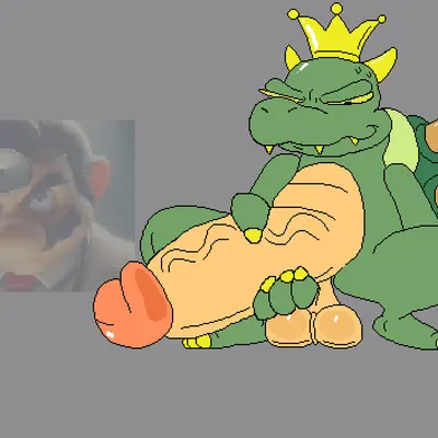 bowser, dr. mario (character), king koopa (dic entertainment, dr. mario) created by ai assisted, nxyitn