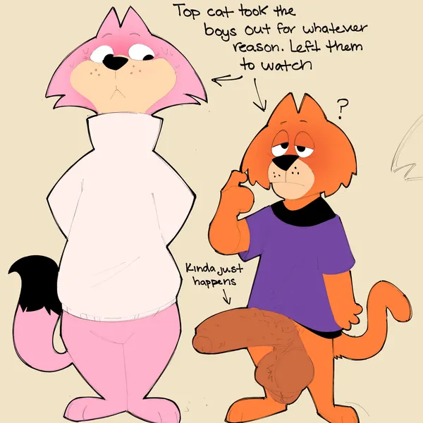 brain (top cat), choo-choo (top cat) (hanna-barbera, top cat (series)) created by sushiamazing