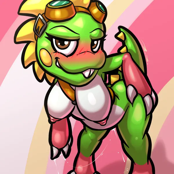 bub (bubble bobble) (bubble bobble, mythology) created by bassybefuddle