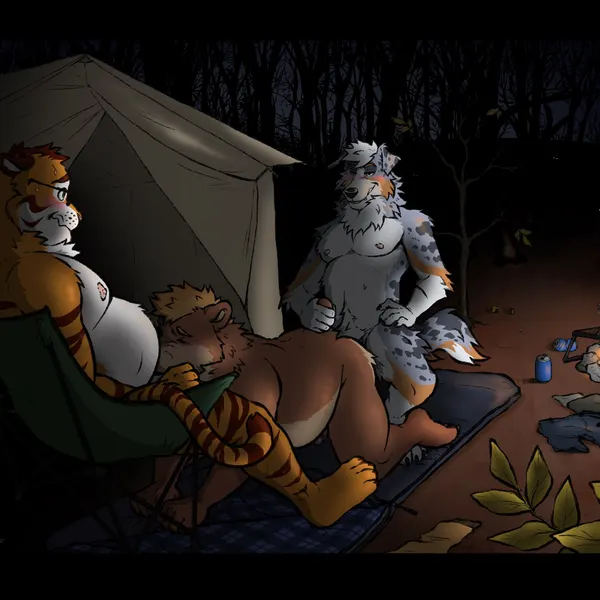 burrbles, kiba ru, october tiger created by labradorszn