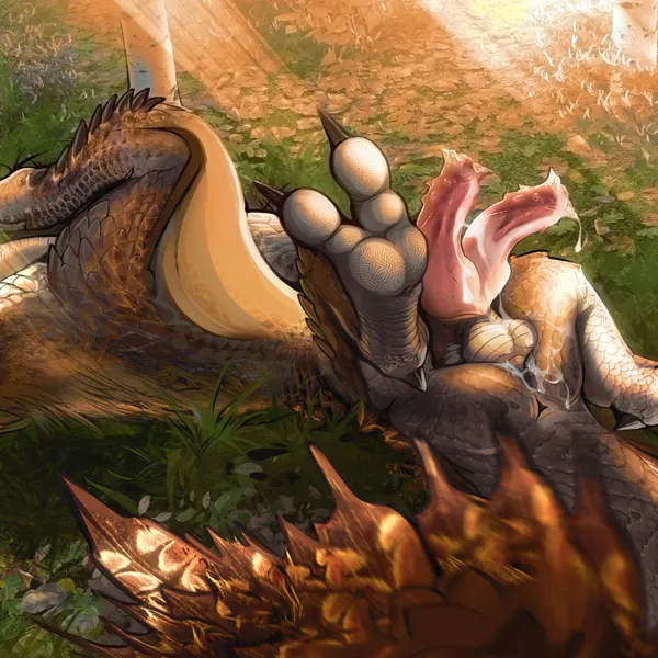 capcom, monster hunter created by barlu, chromamancer