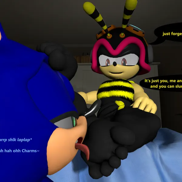 charmy bee, sonic the hedgehog (sega, sonic the hedgehog (series)) created by aldenyates