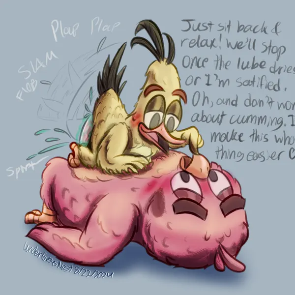 chuck (angry birds), red (angry birds) (angry birds, rovio entertainment) created by undergreysnest