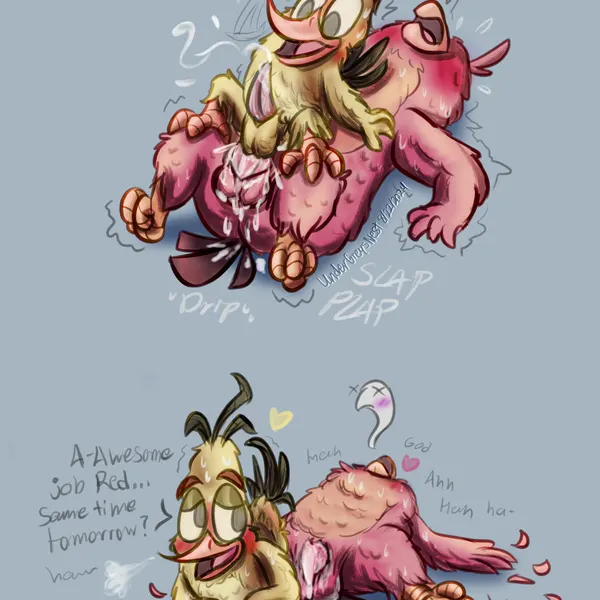 chuck (angry birds), red (angry birds) (angry birds, rovio entertainment) created by undergreysnest