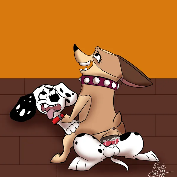 clarissa (101 dalmatians), dylan (101 dalmatians) (101 dalmatian street, 101 dalmatians) created by fenris64