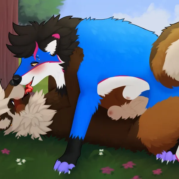 cobalt (texiefox), kita tanuki created by nauticalcanine