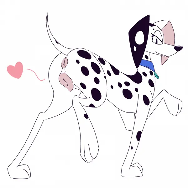 delilah (101 dalmatians) (101 dalmatian street, 101 dalmatians) created by ikakins