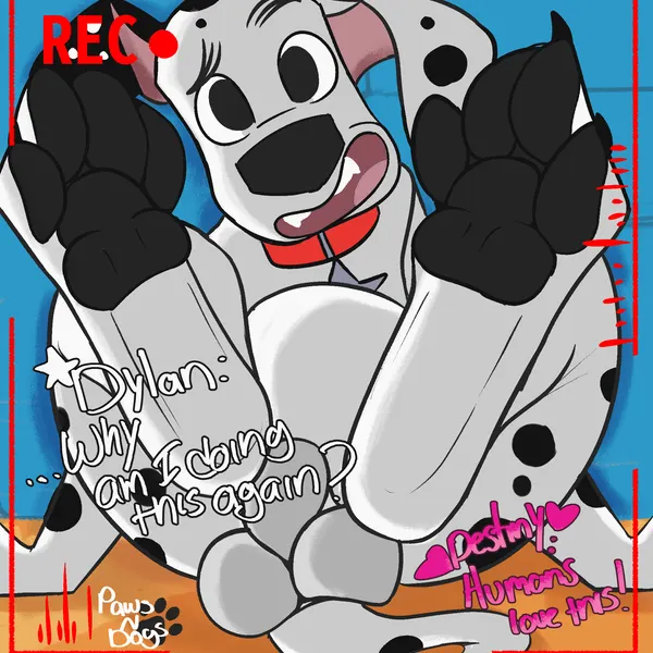 destiny (101 dalmatians), dylan (101 dalmatians), triple d (101 dalmatians) (101 dalmatian street, 101 dalmatians) created by pawsndogs