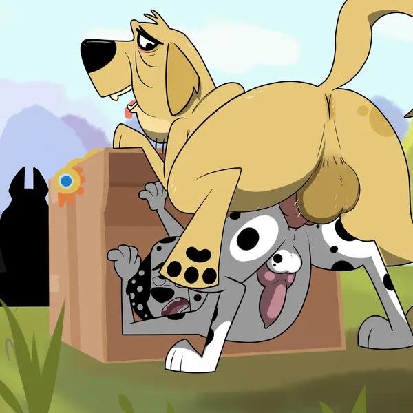 dylan (101 dalmatians), fergus (101 dalmatians), godfrey (101 dalmatians) (101 dalmatian street, 101 dalmatians) created by foxretro