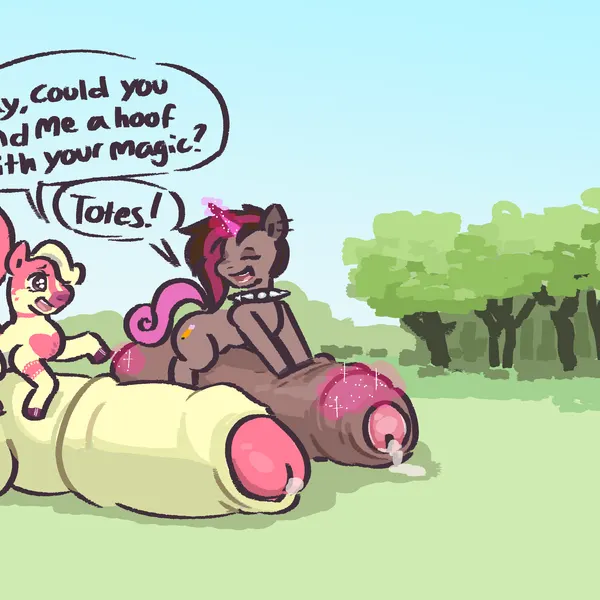 fan character, jay (girl poss), nargle (nargleflex) (hasbro, my little pony) created by girl poss