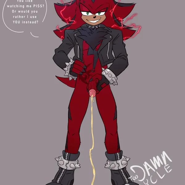 fan character (sega, sonic the hedgehog (series)) created by toodamncycle