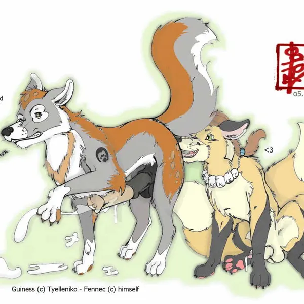 fennec (character), guiness the horse cocked wolf created by fennec (artist)