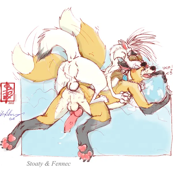 fennec (character), stoaty created by fennec (artist)