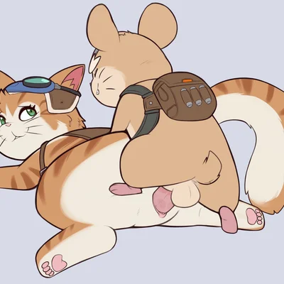 fika (overwatch), hammond (overwatch) (blizzard entertainment, overwatch) created by porldraws