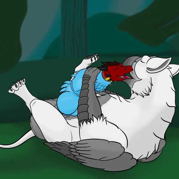 forge (slacker104), rex (anon.and.rex) (mythology) created by slacker104